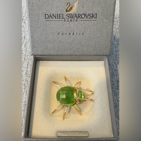 Swarovski Scarab pin/brooch. 
In original box. 
NWOT. - Picture 2 of 9